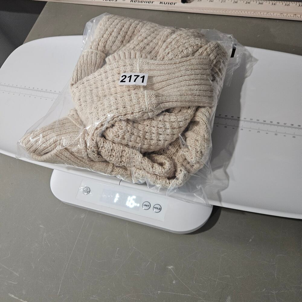 Free People Chunky Knit Cropped Cardigan Toggle Sweater Boho Cottagecore XS - Picture 7 of 7